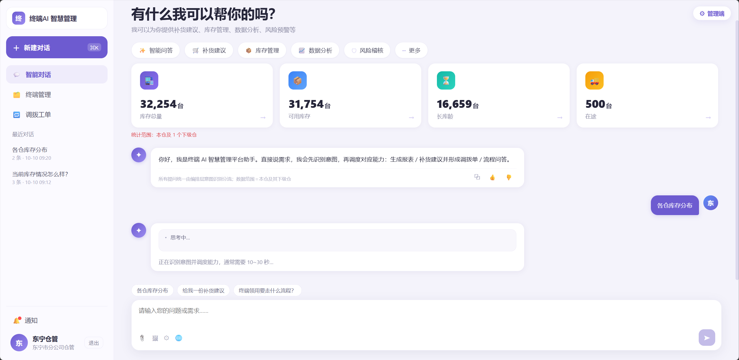 门户对话总起页